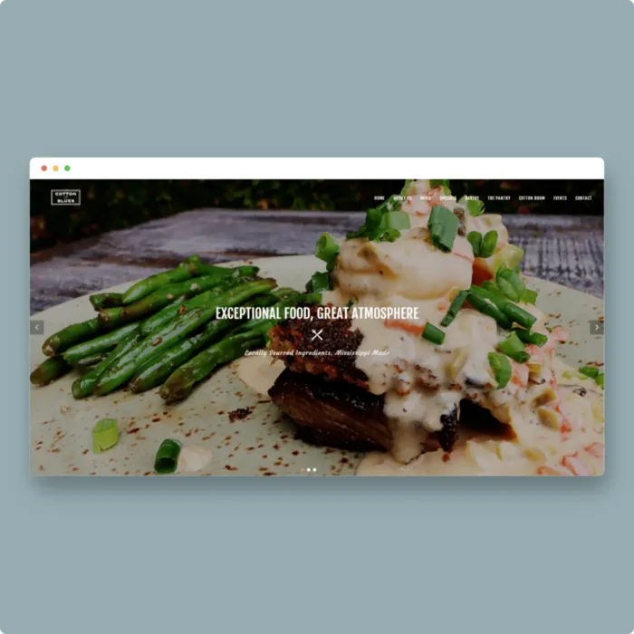 Cotton Blues — website